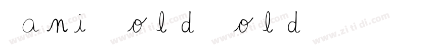 Vani Bold Bold字体转换